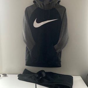 Nike Dri Fit, Hoodie and Jogger.